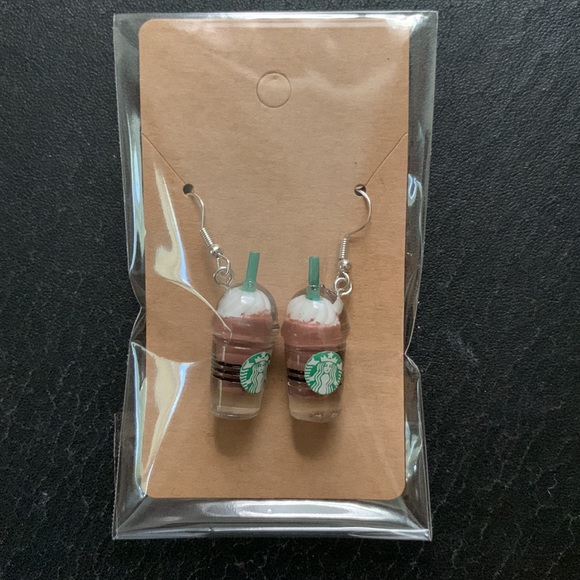 💚NEW Iced Coffee Earrings - Picture 4 of 4